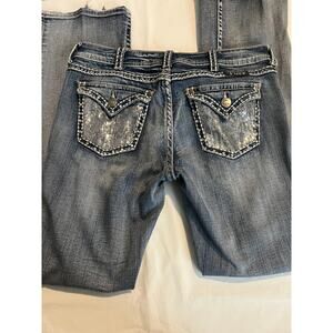 Cowgirl Tuff Jeans 30x33 Sequin Pocket Bootcut Western Denim